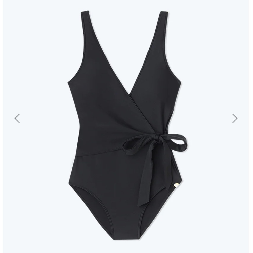 Summersalt The Perfect Wrap One-Piece Black 10